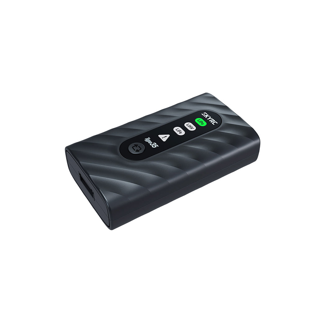 SKY RC - Type35 2-4S Lipo LiHV, LiFe, (charge via Type C power source) DC Charger - SK-100224-01
