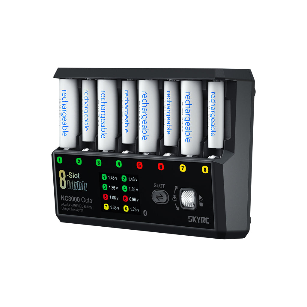 SKY RC - SKY RC NC3000 Octa AA/AAA NiNH/NiCD Charger - SK-100228-01