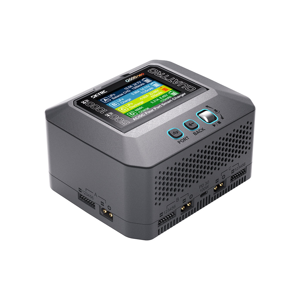 SKY RC - Q500neo AC/DC Charger 500W 25A Per Port Charger (4 Ports) - SK-100232-03