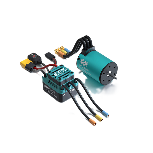 SKY RC - FuriaX Supa 60A Brushless ESC & Motor 1/10th RC Combo Set (Motor 2100KV) - SK-300080-02