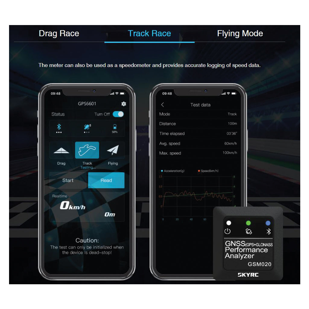 SKY RC - GNSS SPEED Performance Analyzer GSM020 - SK-500023 (GPS SPEED)
