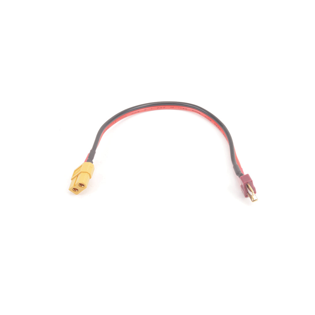 SKY RC - 12cm BATTERY CHARGER CHARGE LEAD Female XT60 to Male T-PLUG / DEANS - SK-600023-15 (6Amp Max 14-16AWG wire)
