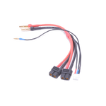 SKY RC - Pro Parallel Charging Cable XT60 to 4mm & 5mm Bullets + 2mm Balance - SK-600023-20