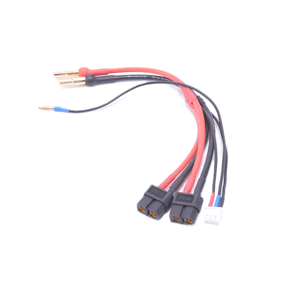 SKY RC - Pro Parallel Charging Cable XT60 to 4mm & 5mm Bullets + 2mm Balance - SK-600023-20
