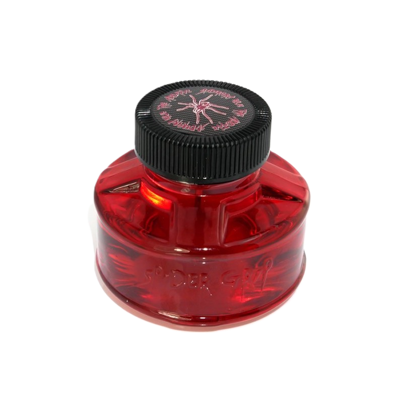 SGRS-125 - SPIDER GRIP X-STRONG RED 125ML - Tyre Additive (For Tarmac Rubber / Foam Tyres - Oil Based)