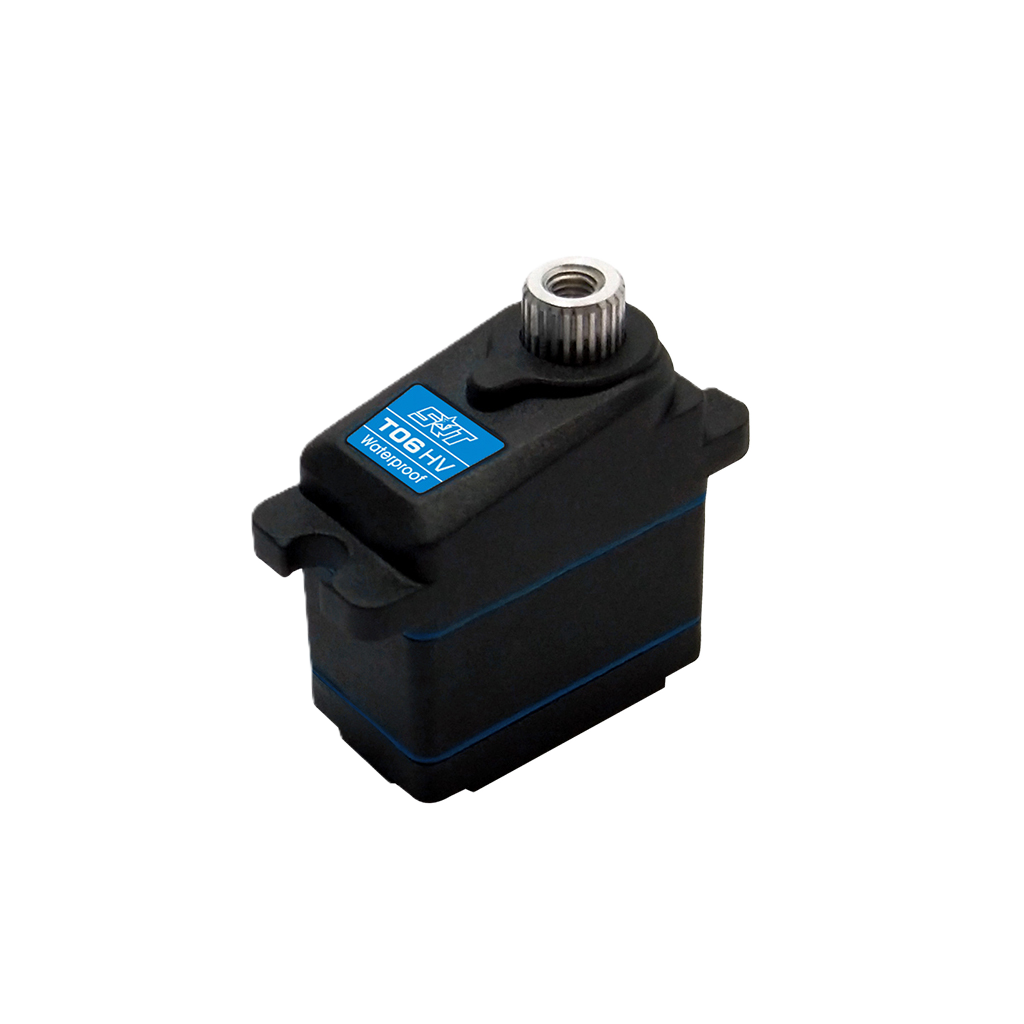 SRT - Metal Geared, Fast, Coreless & Low Profile - HV 6.0V ~ 7.4v STD Digital Servo - SRTT06 (6.0v): 0.23 sec - (25T Spline - Ideal for 1/24 - 1/12th On-road Cars)