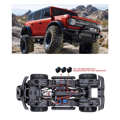 SRT - Metal Geared, Fast, Coreless & Low Profile - HV 6.0V ~ 7.4v STD Digital Servo - SRTT06 (6.0v): 0.23 sec - (25T Spline - Ideal for 1/24 - 1/12th On-road Cars)