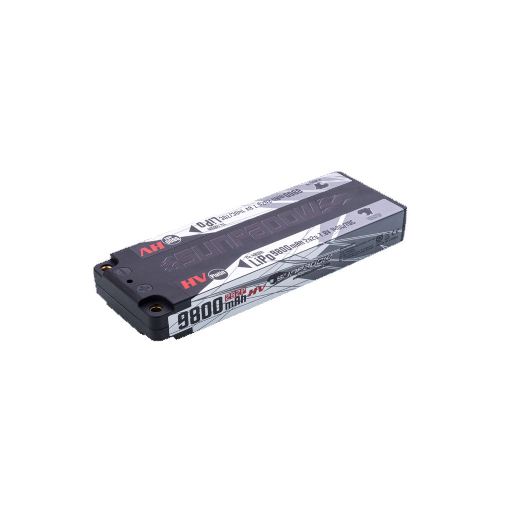Sunpadow - Sunpadow LiPo 9800-2S2P-7.6V-140C Stick Platin - SUJA0022H