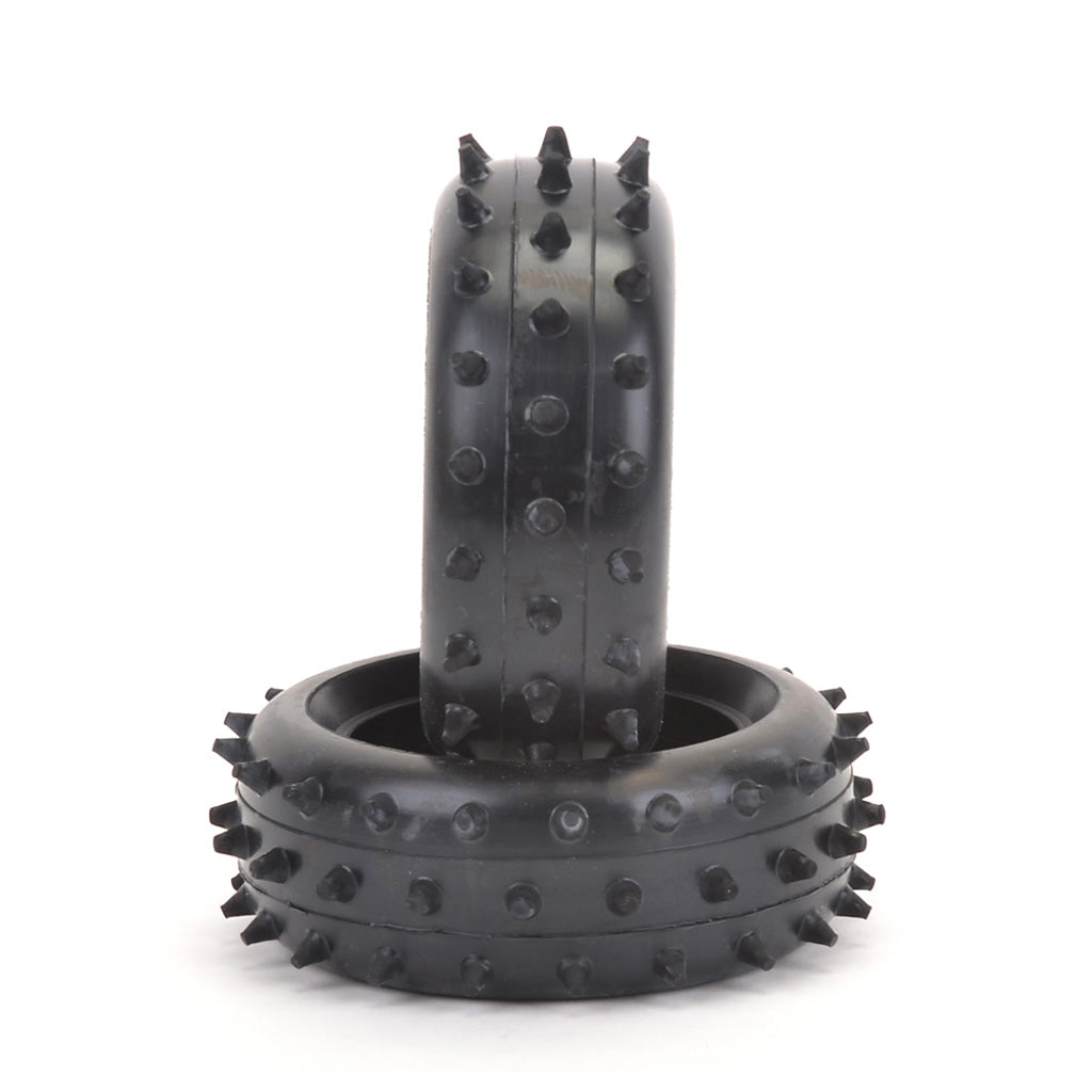 Schumacher - Full Spike - Front Tyres - Yellow CAT (pr) - T652