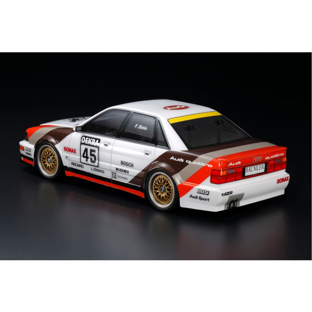 TAMIYA - 51653 1/10 RC 1991 AUDI V8 Body Shell 190MM Wide / Standard 257mm Wheelbase