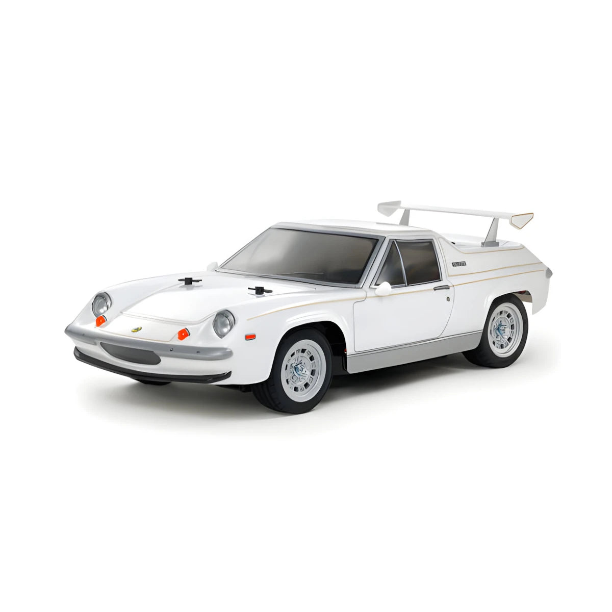 Tamiya 51672 - (225mm MWB) LOTUS EUROPA SP Body Set in Clear Lexan - For 1/10 M-Chassis MTC (W-165mm x Wheelbase-225mm) (Full sponsor Stickers - lights, windows and grills & body parts)