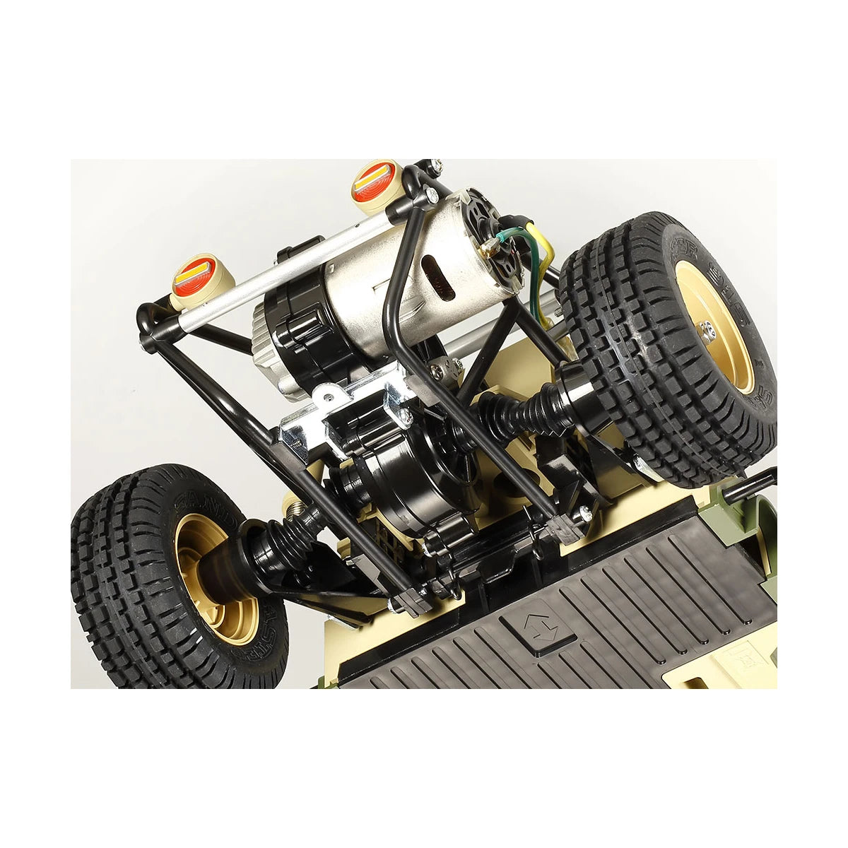 (PRE-ORDER Due Late Oct 2026) Tamiya - 1/12 RC Truck Kit Lamborghini Cheetah (2026) - 58754 (Re-release) (Figure Included)