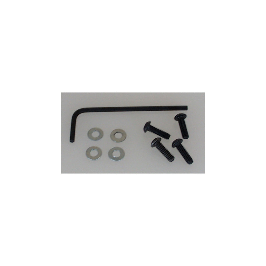 Schumacher - M3x10mm Button Screws+Washers(pk4) - U1496