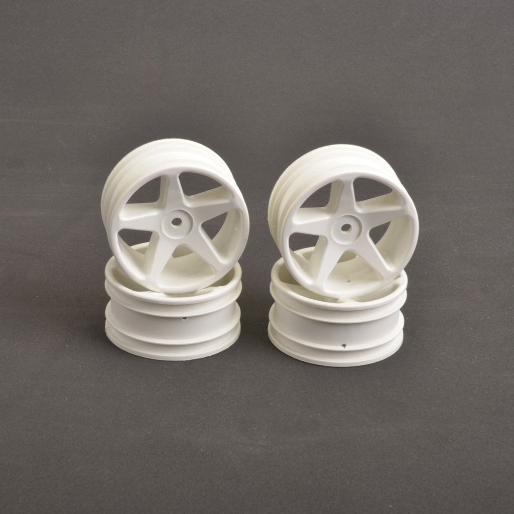 Schumacher - SST 5 Spoke 25mm Wide O/S White - U2001