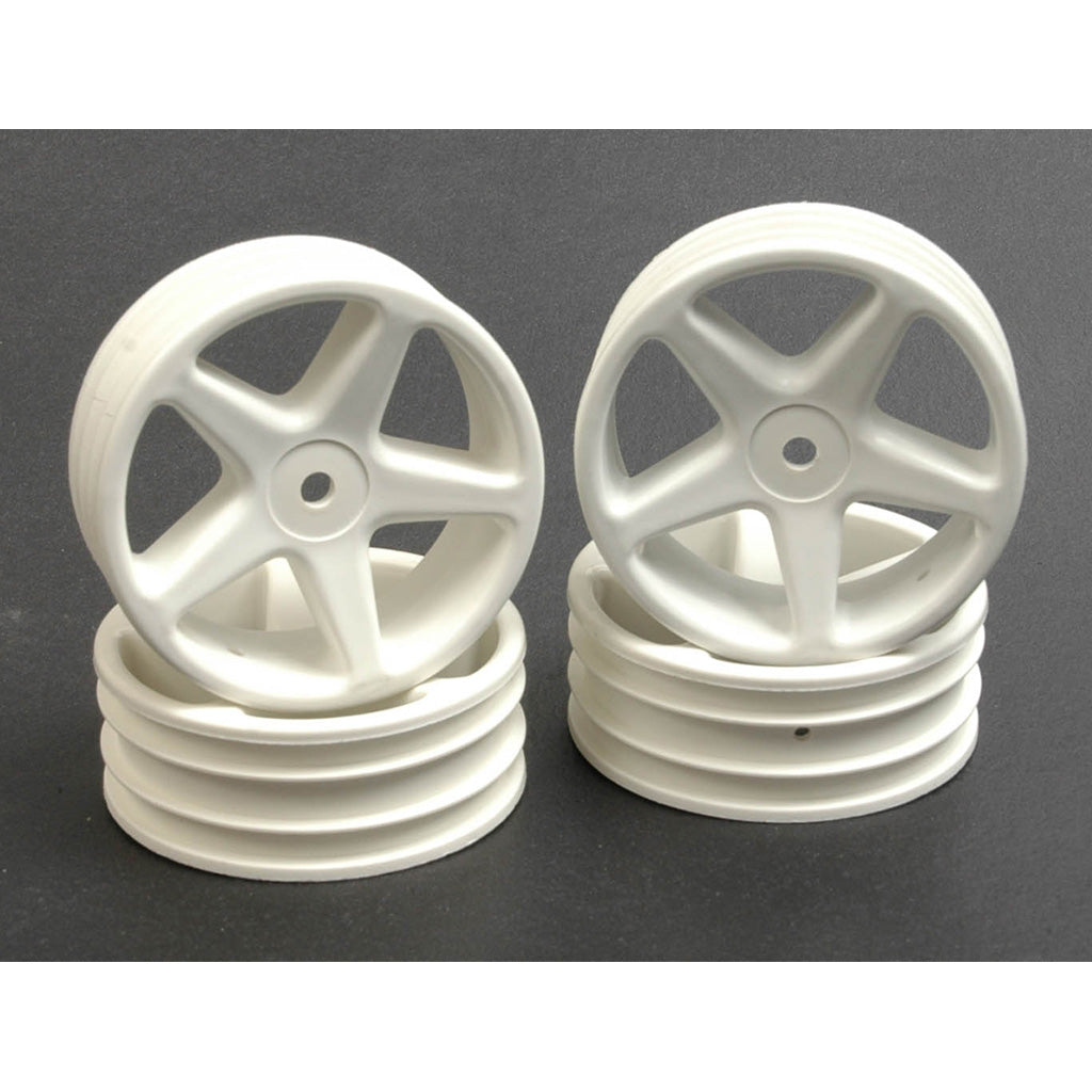 Schumacher - Wheel; TC 5Sp 20mm - White - U2123