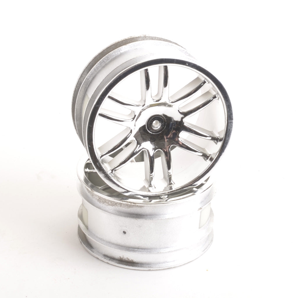Schumacher - Wheel; Twin 6 Spoke Chrome - BIG 6 - U2351