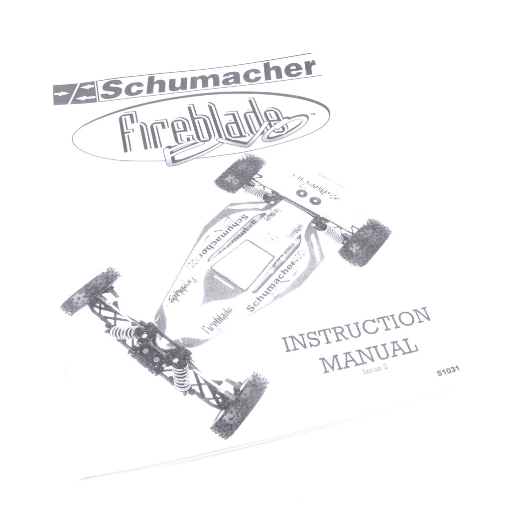 Schumacher - Instr Manual - Fireblade EVO-2 - U2422
