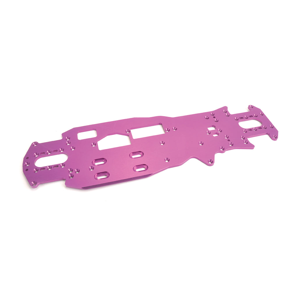 Schumacher - Purple Alloy Chassis; CNC - R12 - U2577