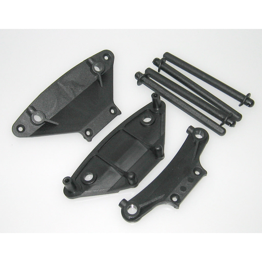 Schumacher - Bumper and Body Mounts - Mi2/EC - U2735