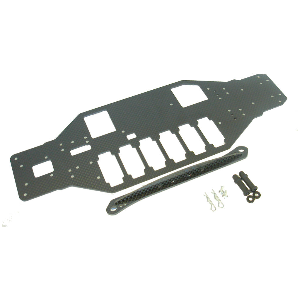 Schumacher - C/F Teemu 3700 Chassis Set - Mi2/EC - U2846