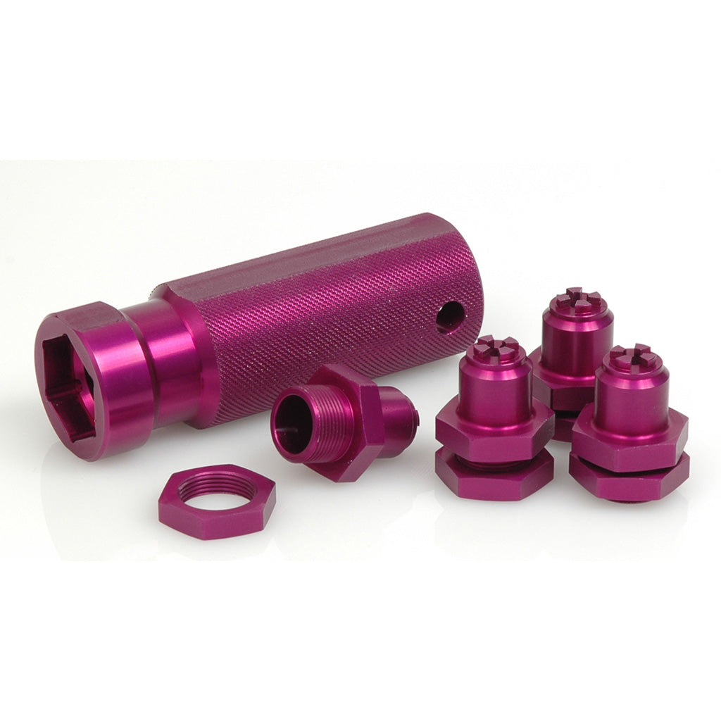 Schumacher - Alloy 23mm Hex Wheel Adaptor Set - U2971