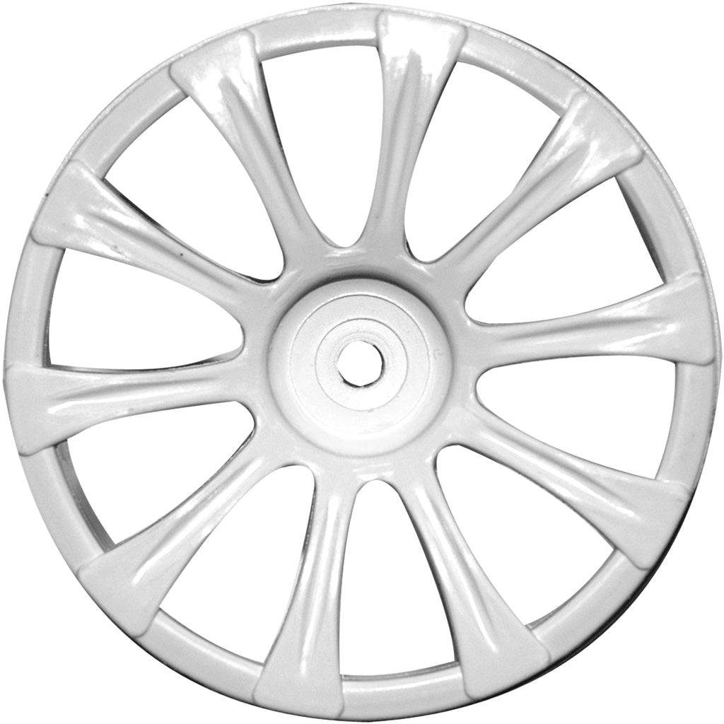 Schumacher - Wheel; White 10 Spoke  - Rascal (pr) - U3097
