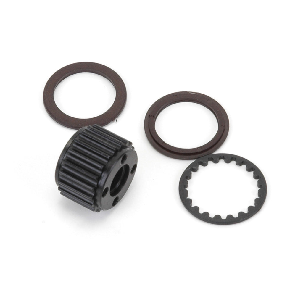 Schumacher - CNC Pulley and Fences; 20T - Mi3-Mi4CXL - U3126