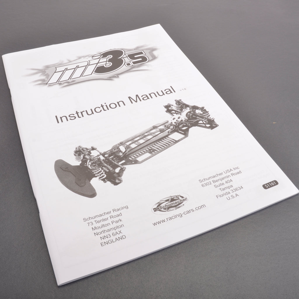 Schumacher - Instr Manual - Mi3.5 - U3283