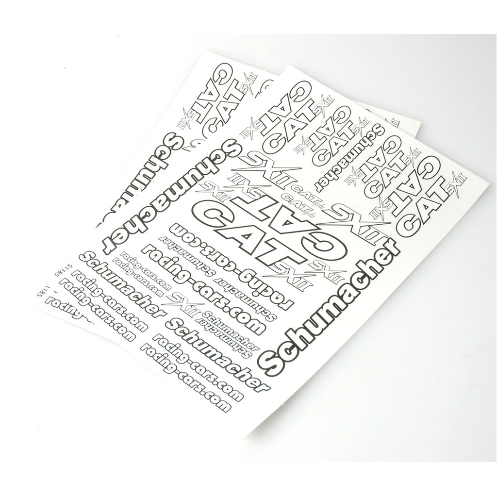 Schumacher - Decal sheet - CAT SX2   pk2 - U3587