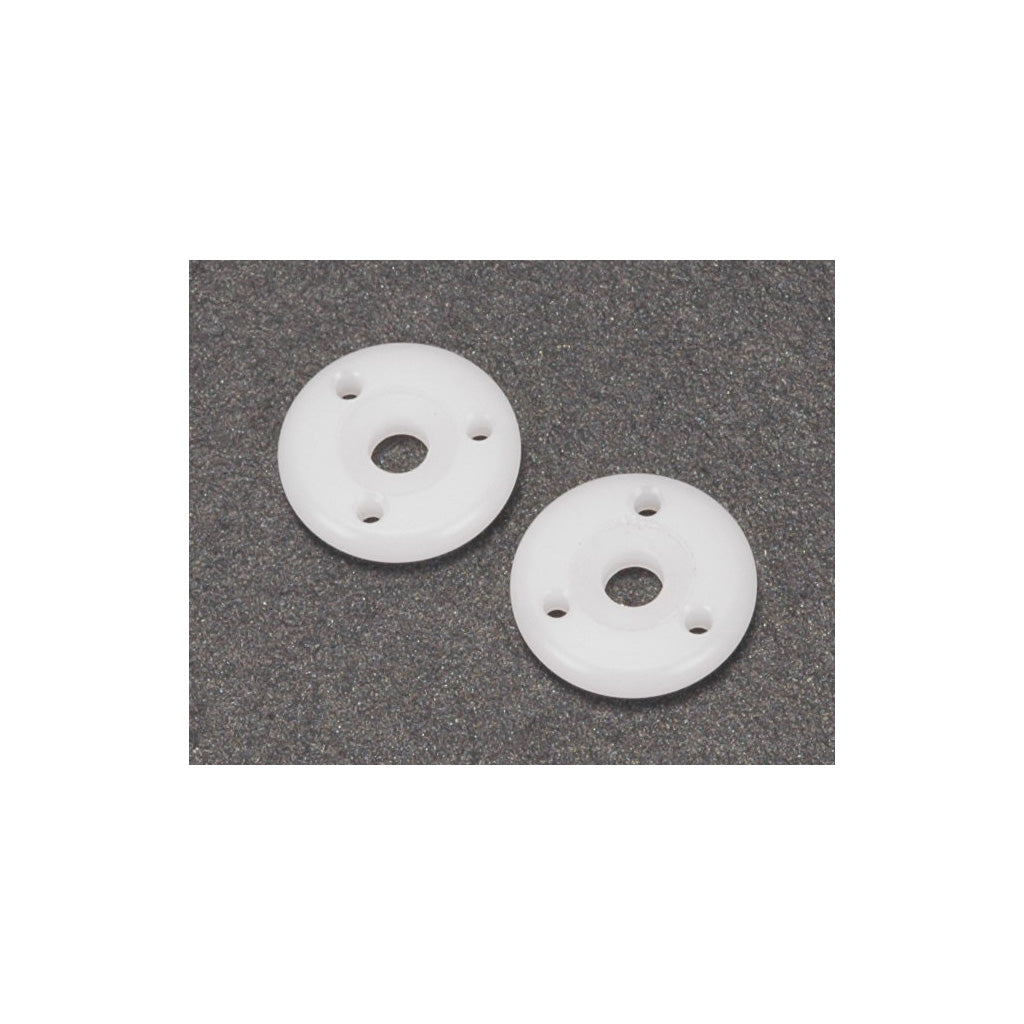 Schumacher - Big Bore Piston; 3 Hole White 1.5 Rounded (pr) - U3770