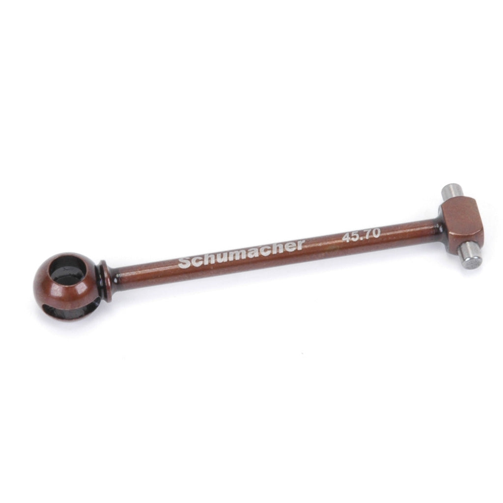 Schumacher - Driveshaft; Steel Bone Front 1pc - Mi4CX-Mi6 - U3837