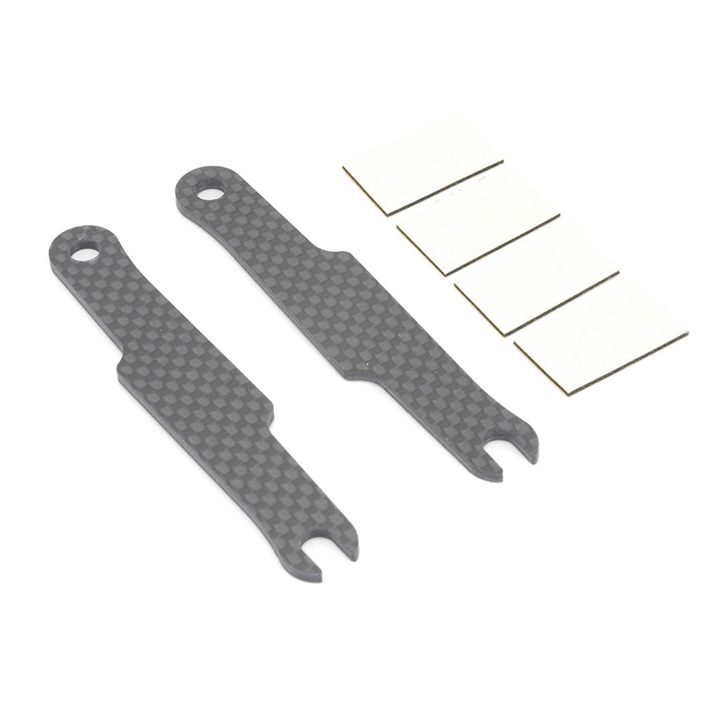 Schumacher - CF LiPo Straps & Adhesive Pads; SP - CAT SX3 - U3881