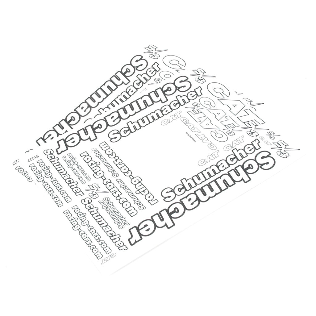 Schumacher - Decal Sheet - CAT SX3  pk2 - U3892