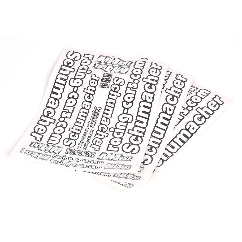 Schumacher - Decal Sheet - Mi4CXL (pk3) - U3912