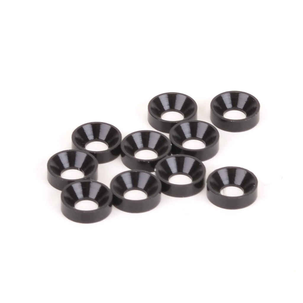 Schumacher - SPEED PACK - M3 Csk Washers - Black Alloy (pk10) - U4155