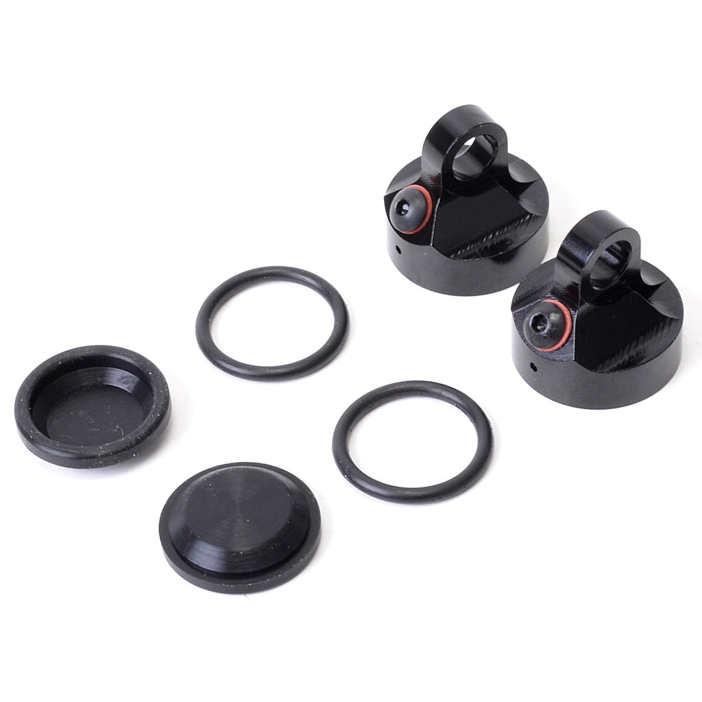 Schumacher - Vented Shock Caps - Big Bore - (pr) - U4209