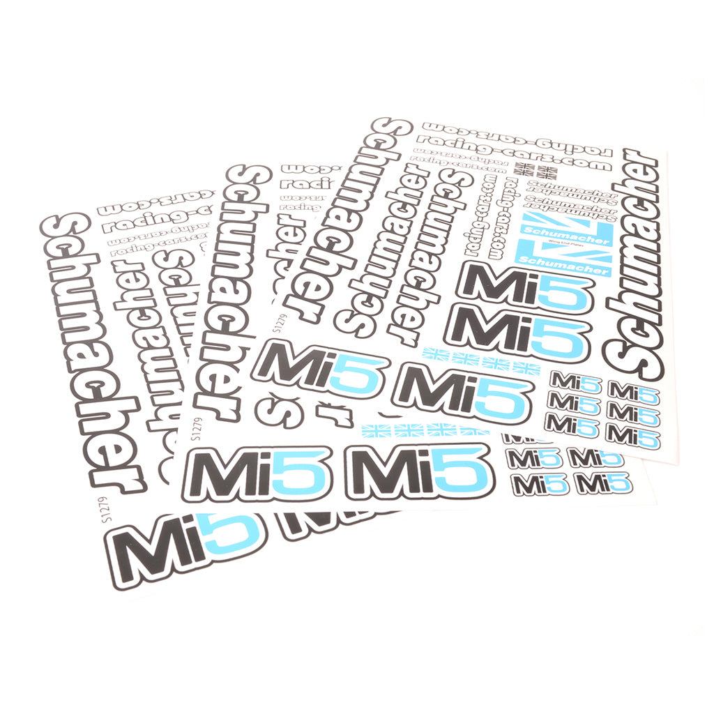 Schumacher - Decal Sheet - Mi5 - (pk3) - U4320