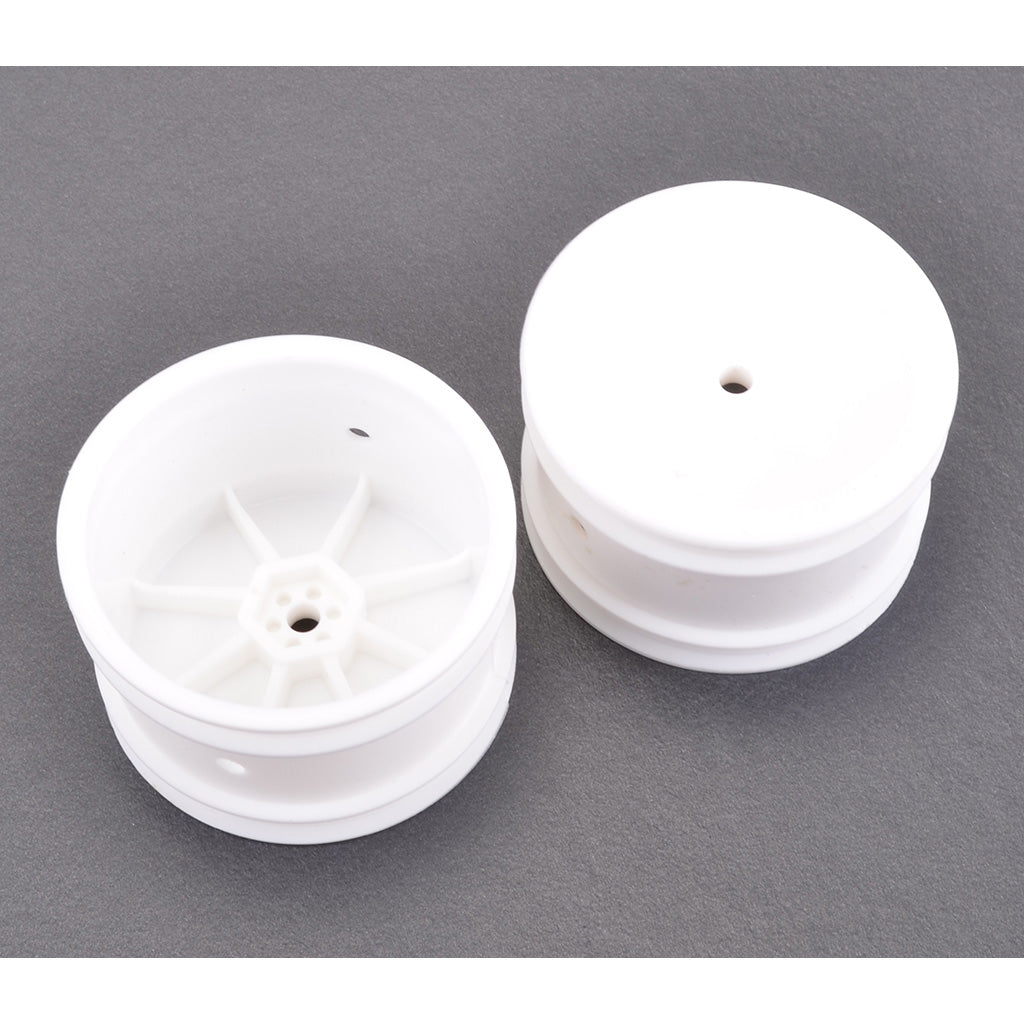 Schumacher - Wheel; Hex Rear - White - Off Road - pr - U4366