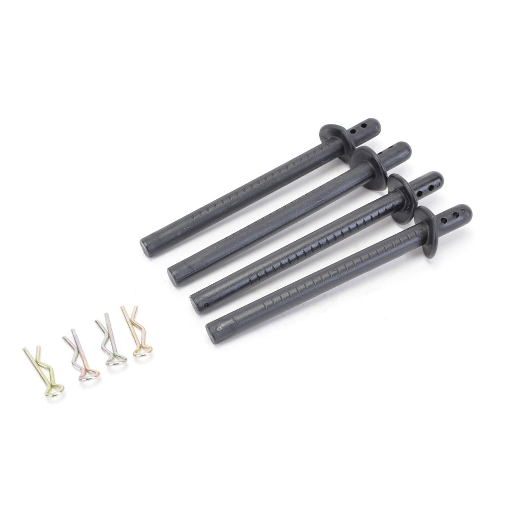 Schumacher - Body Posts and R Clips- Mi5evo  (pk 4) - U4529