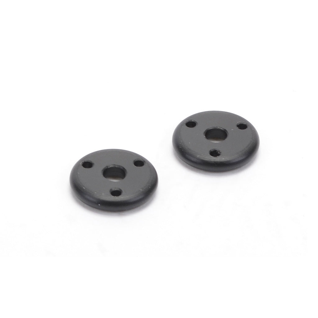 Schumacher - Big Bore Piston - 3 Hole Black 1.6 Rounded (pr) - U4701