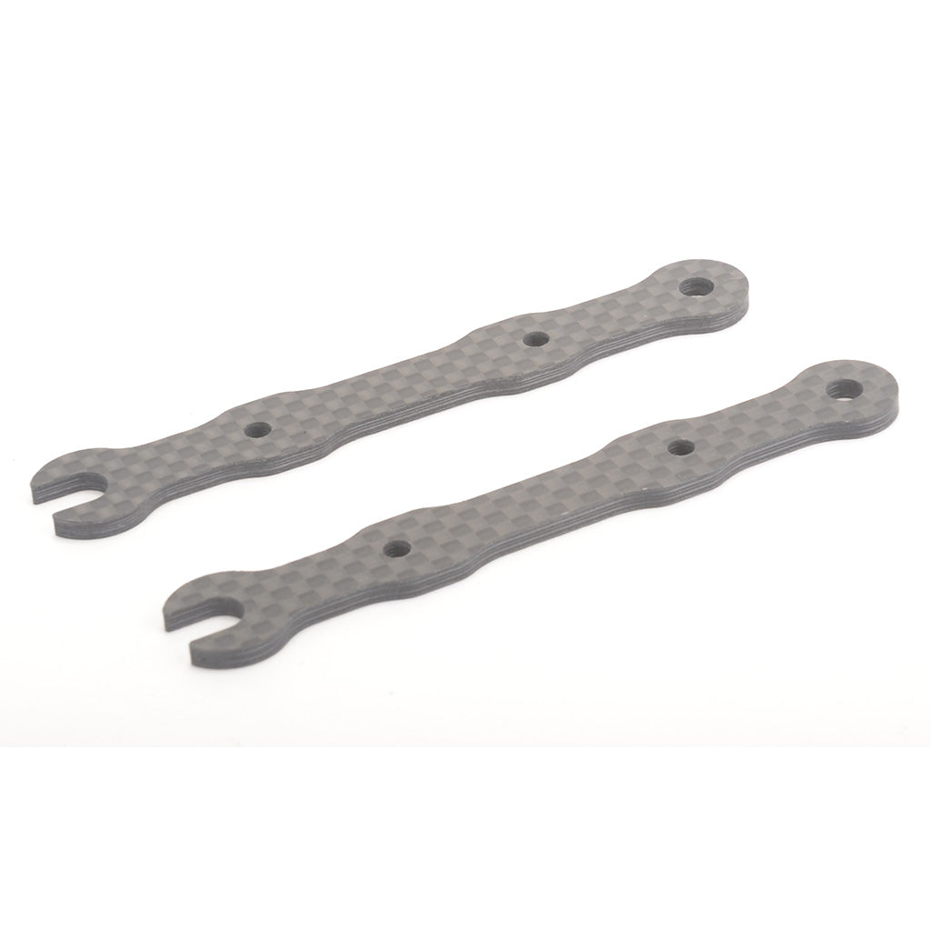 Schumacher - C/F Saddle Lipo Strap - CAT K2 - (2pcs) - U4768
