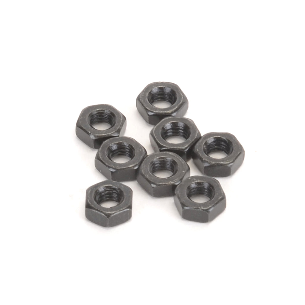 Schumacher - SPEED PACK - M3 Steel Nut Black (pk8) - U4835