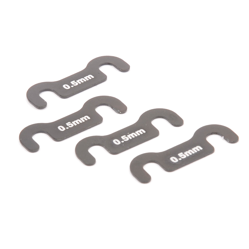 Schumacher - Split Block Shims 0.5mm pk4 - Mi6/evo - U4932