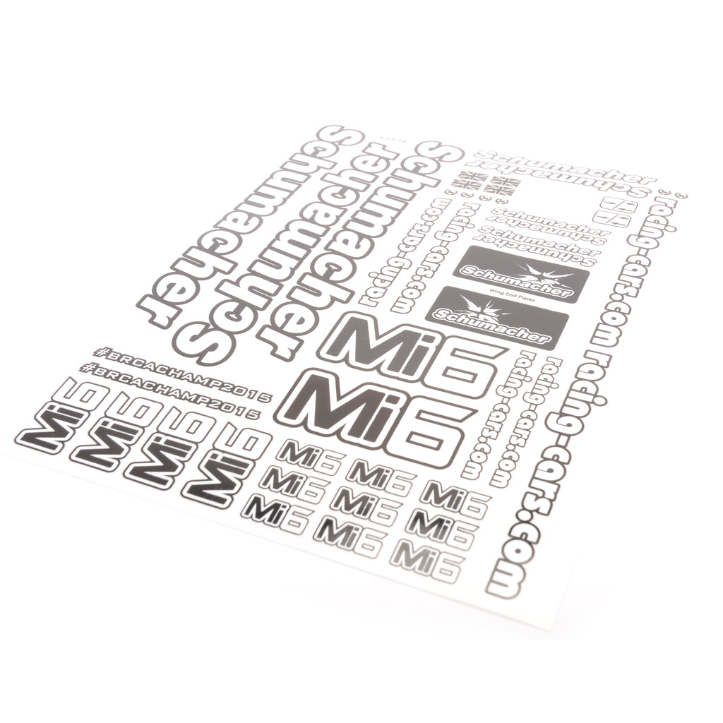 Schumacher - Decal sheet - Mi6 - U4940