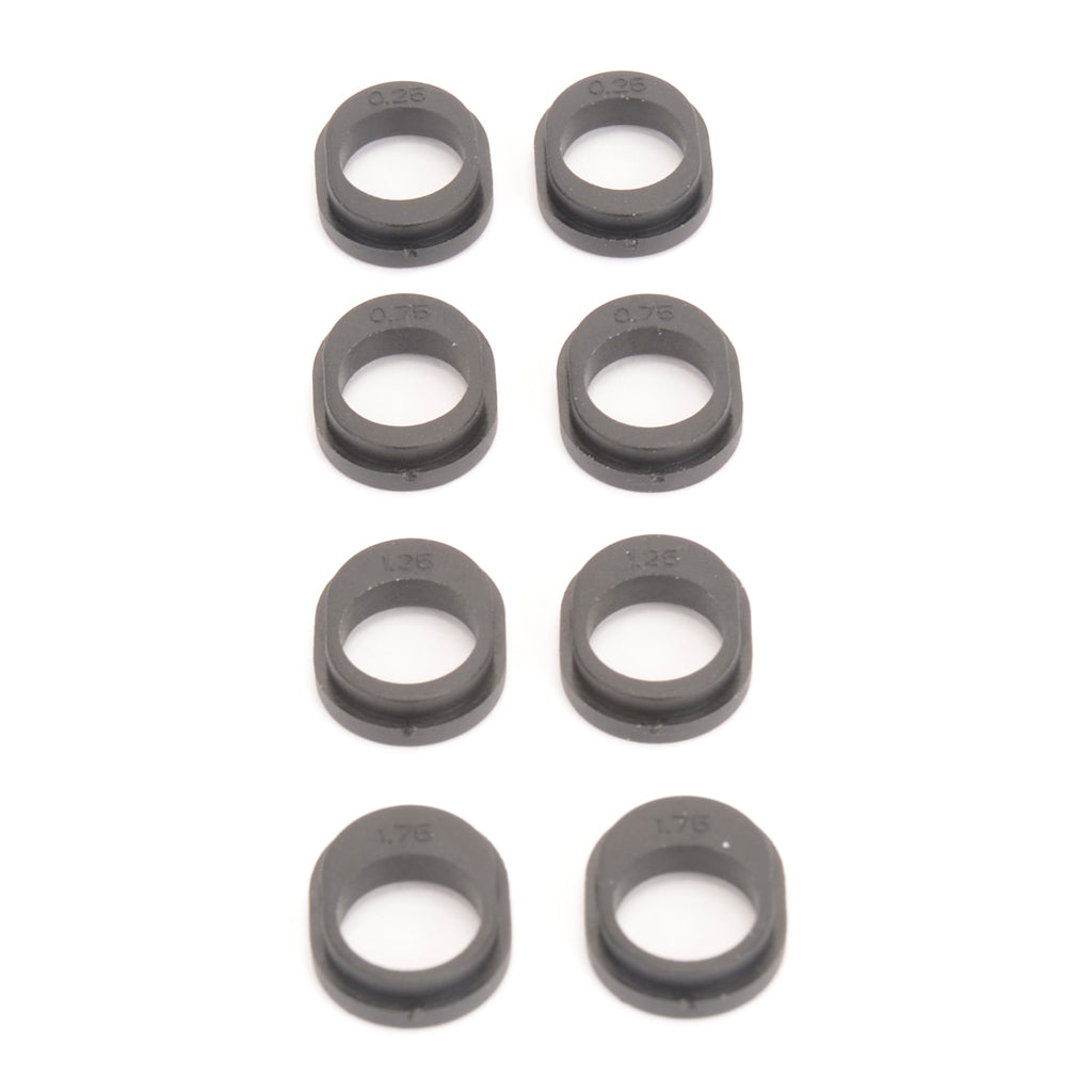 Schumacher - Ride Height Adjusters 0.25-1.75 4prs- E1-6,Ic/2,A3 - U4973