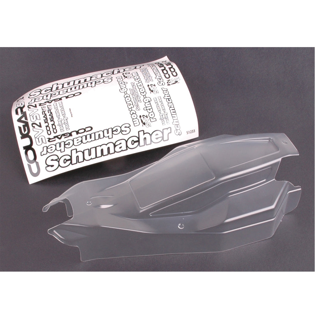 Schumacher - Bodyshell + Decals - Cougar SV2 - U5109