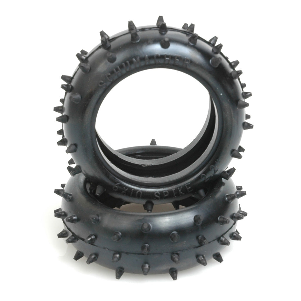 Schumacher - Full Spike - Front Tyres- Yellow - 2.2 (pr) - U6595