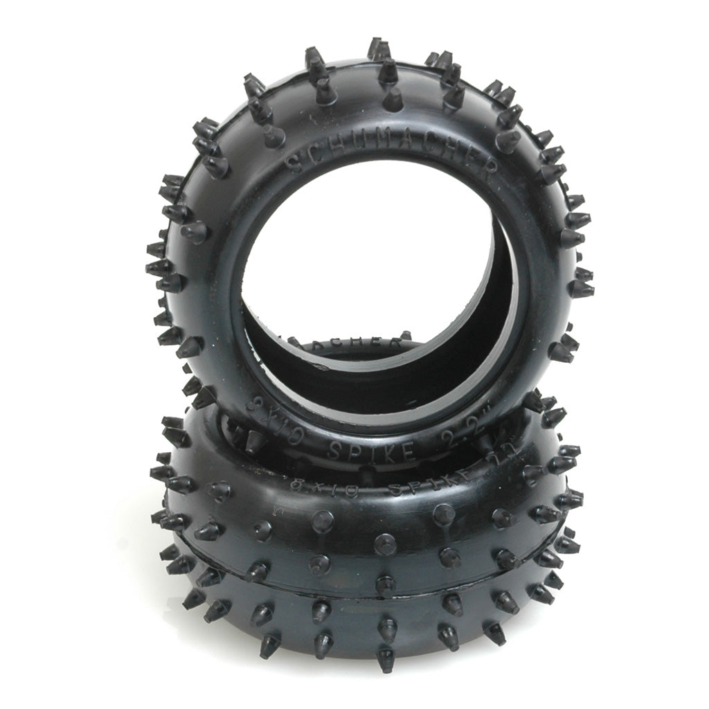 Schumacher - Full Spike - Rear Tyres- Yellow - 2.2 (pr) - U6596