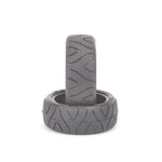 SCHUMACHER - 1/10 CAR SST Carpet Dragons Tires/Tyres 25mm wide  - Yellow (2pc) U6690