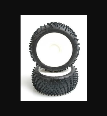 Schumacher - Schumacher U6757 - SPIRAL 1/8th Pre-Glued - Silver (pr) - SCU6757